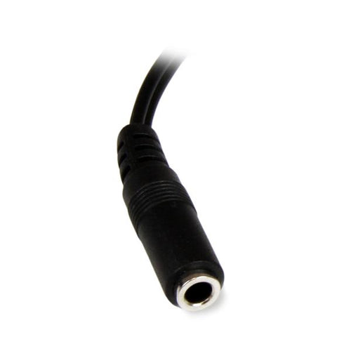 StarTech.com 6in Stereo Audio Cable - 3.5mm Female to 2x RCA Male StarTech.com 6in Stereo Audio Cable - 3.5mm Female to 2x RCA Male